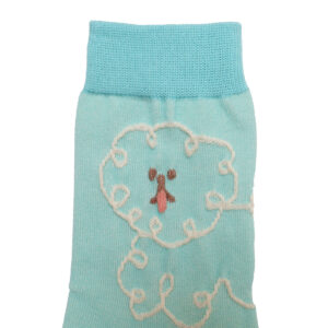 きびす堂 キビスドウ k41174 ドローイングドッグ クルーソックス(2足セット) 靴下 くつした