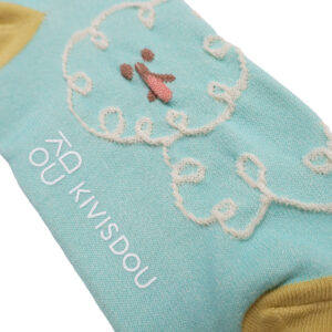 きびす堂 キビスドウ k41174 ドローイングドッグ クルーソックス(2足セット) 靴下 くつした