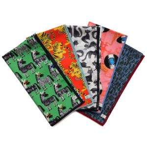 きびす堂 キビスドウ k81077 いろいろプリント 大判プリントハンカチ バンダナ