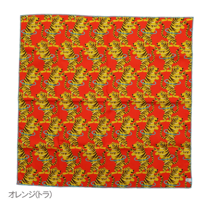 きびす堂 キビスドウ k81077 いろいろプリント 大判プリントハンカチ バンダナ