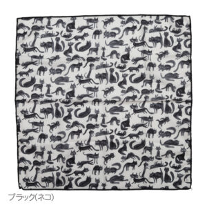 きびす堂 キビスドウ k81077 いろいろプリント 大判プリントハンカチ バンダナ