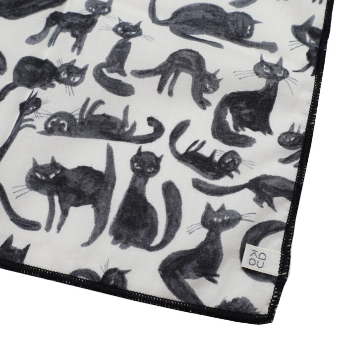 きびす堂 キビスドウ k81077 いろいろプリント 大判プリントハンカチ バンダナ