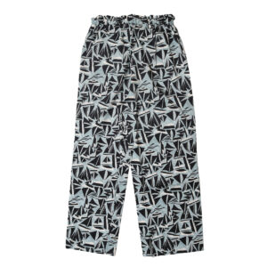 me.wear ミードットウェア me-26104 summer sea print ロープパンツ ボトム 綿100％