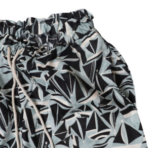 me.wear ミードットウェア me-26104 summer sea print ロープパンツ ボトム 綿100％