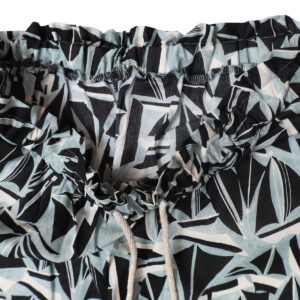 me.wear ミードットウェア me-26104 summer sea print ロープパンツ ボトム 綿100％