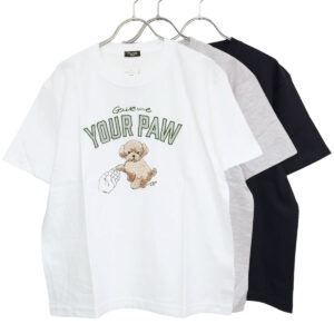 marble SUD トップス 01GM020176 EMB paw Tシャツ