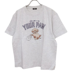 marble SUD トップス 01GM020176 EMB paw Tシャツ