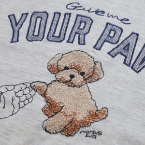 marble SUD トップス 01GM020176 EMB paw Tシャツ