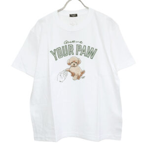 marble SUD トップス 01GM020176 EMB paw Tシャツ