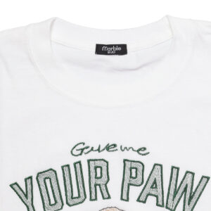 marble SUD トップス 01GM020176 EMB paw Tシャツ