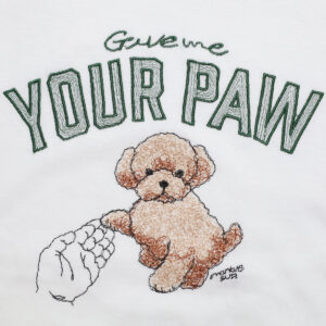 marble SUD トップス 01GM020176 EMB paw Tシャツ