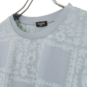 marble SUD トップス 02GM002114 shrimp&turtle BOX Tシャツ