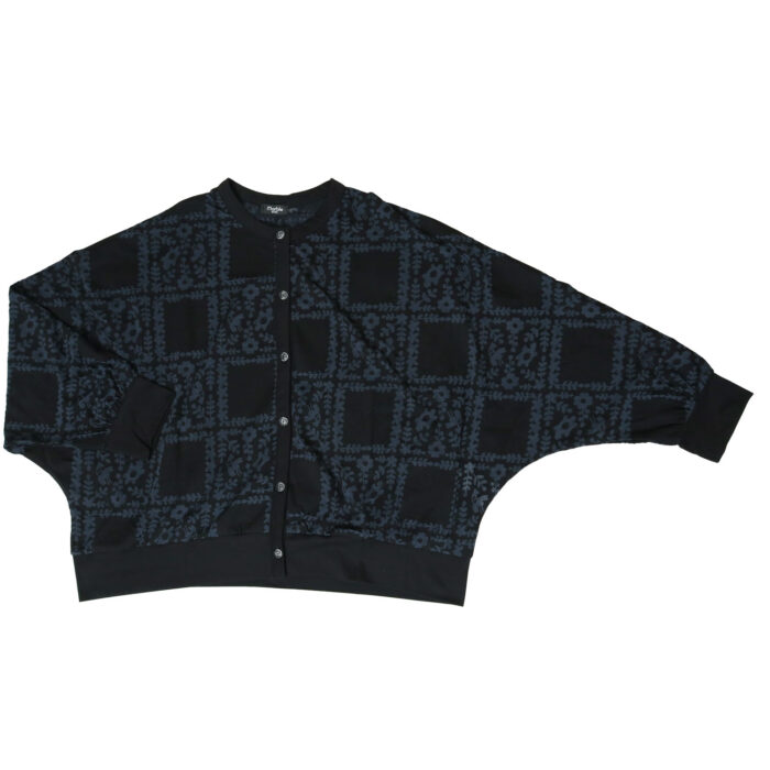 marble SUD トップス 02GM002115 shrimp&turtle ドルマンカーディガン