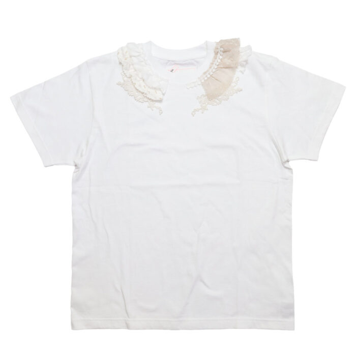 marble SUD トップス 12GS999214 フリルタコ Tシャツ
