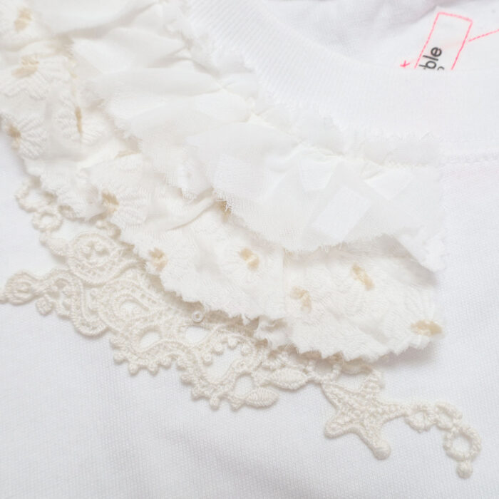 marble SUD トップス 12GS999214 フリルタコ Tシャツ
