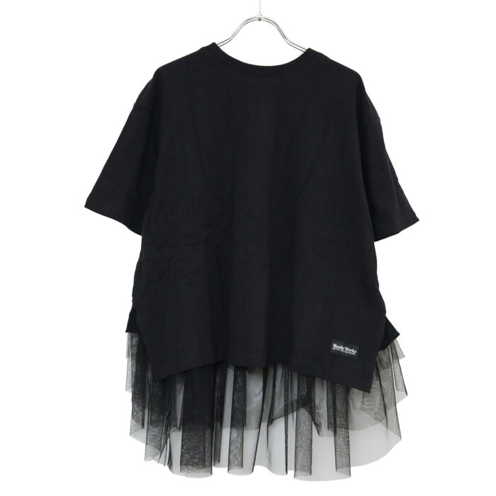 NEEDLE WORKS トップス 2126206W チュール Tシャツ