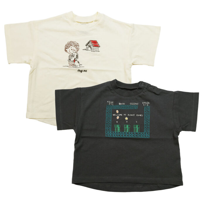 OCEAN&GROUND トップス 4616106・4616156 ENJOY STITCH Tシャツ