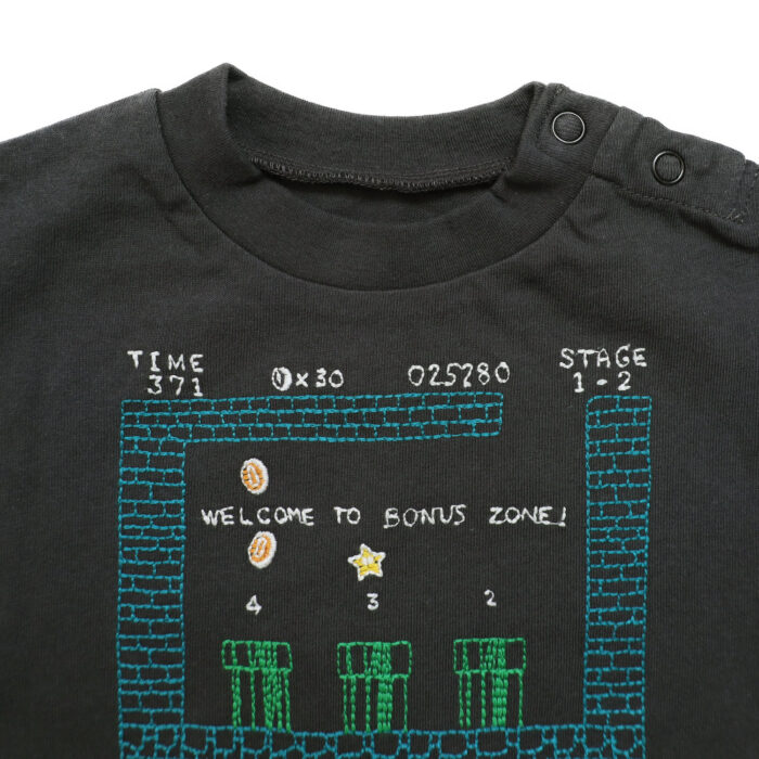 OCEAN＆GROUND トップス 4616106・4616156 ENJOY STITCH Tｼｬﾂ