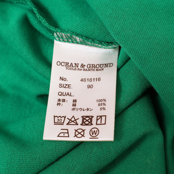 OCEAN＆GROUND トップス 4616116・4616166 レーシングプリントTシャツ