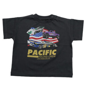 OCEAN&GROUND トップス 4616116・4616166 レーシングプリントTシャツ
