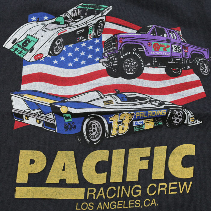 OCEAN＆GROUND トップス 4616116・4616166 レーシングプリントTシャツ