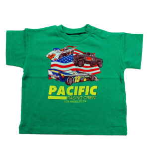 OCEAN&GROUND トップス 4616116・4616166 レーシングプリントTシャツ
