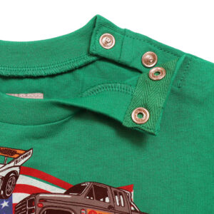 OCEAN&GROUND トップス 4616116・4616166 レーシングプリントTシャツ