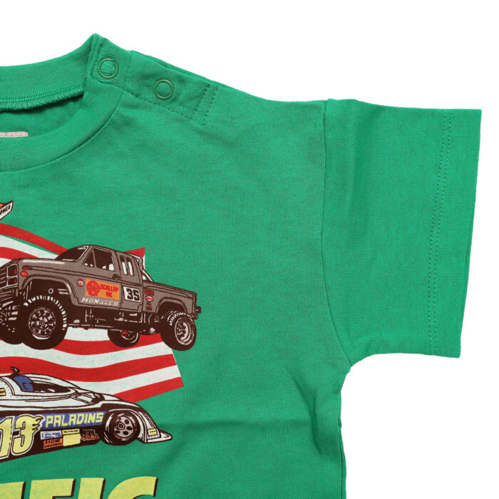 OCEAN＆GROUND トップス 4616116・4616166 レーシングプリントTシャツ