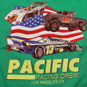 OCEAN&GROUND トップス 4616116・4616166 レーシングプリントTシャツ