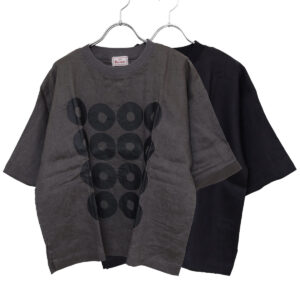 mao made トップス 621320 リネンFABRICシリーズ ドーナツ布帛TEE