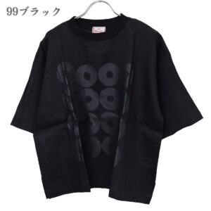 mao made トップス 621320 リネンFABRICシリーズ ドーナツ布帛TEE