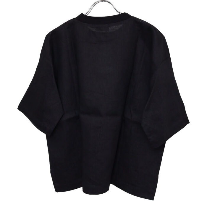 mao made トップス 621320 リネンFABRICシリーズ ドーナツ布帛TEE