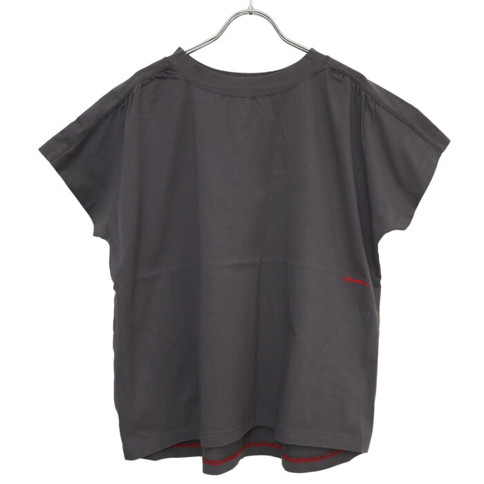 快晴堂 トップス 62C-39 Girl'sTシャツ 肩ギャザー半袖Tシャツ