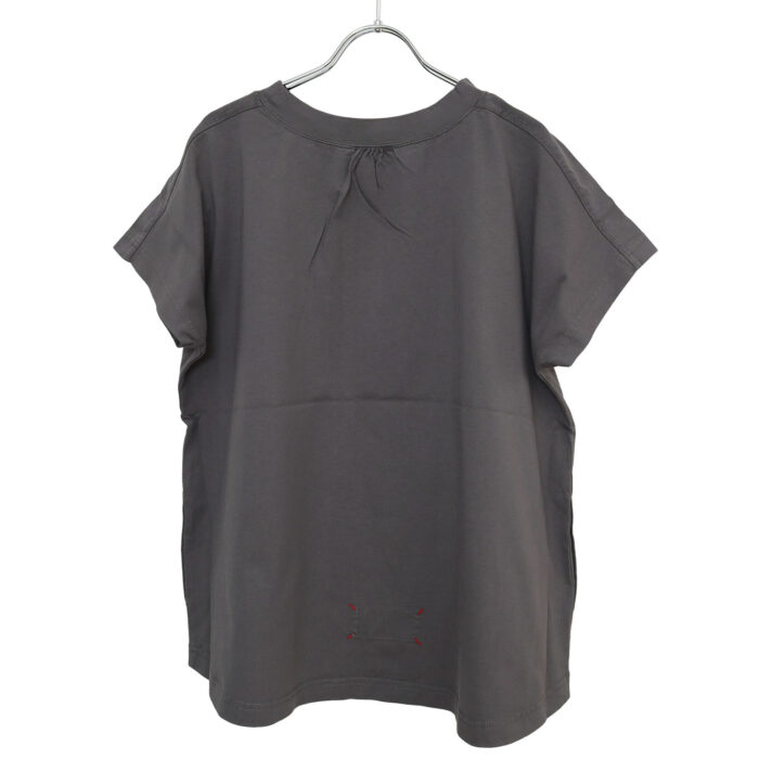 快晴堂 トップス 62C-39 Girl'sTシャツ 肩ギャザー半袖Tシャツ