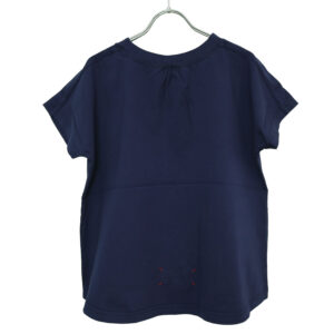 快晴堂 トップス 62C-39 Girl'sTシャツ 肩ギャザー半袖Tシャツ