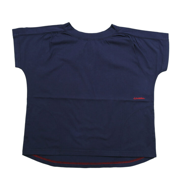 快晴堂 トップス 62C-39 Girl'sTシャツ 肩ギャザー半袖Tシャツ