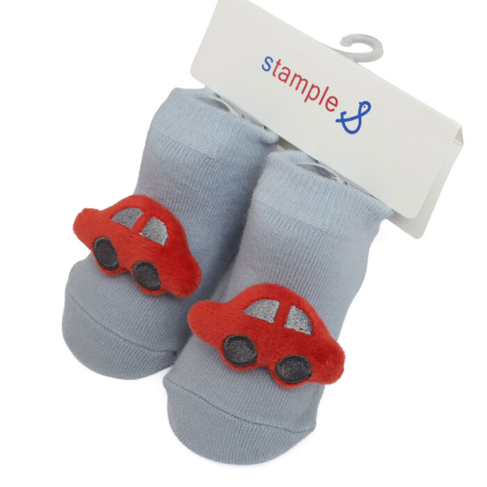 stample グッズ 73326 ぷっくりモチーフ カップ入り ベビーソックス