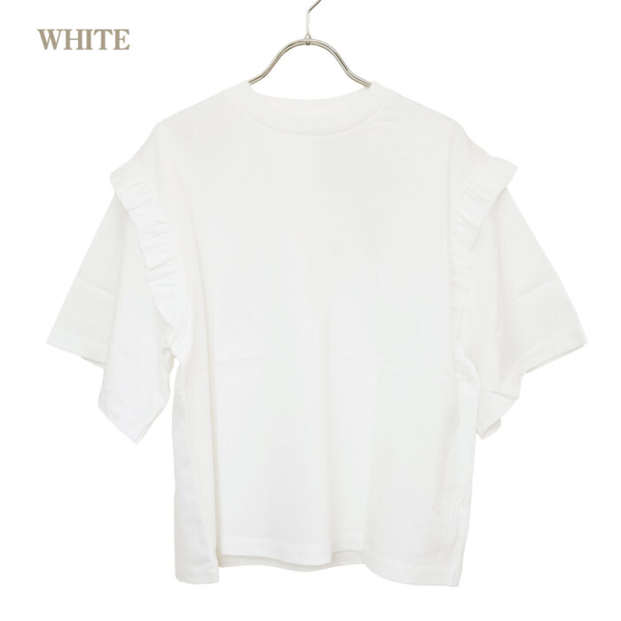 euphoric' トップス EU-CT6113 Frill T-shirt