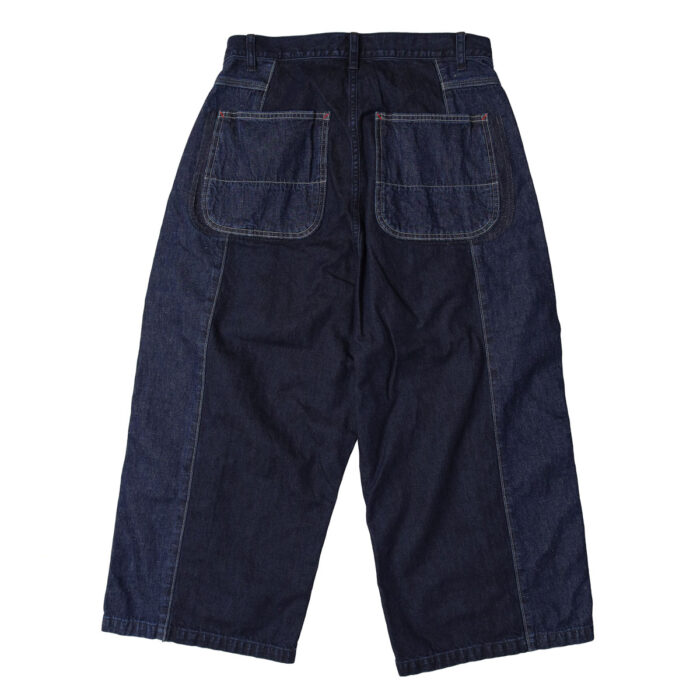 MARET ボトムス M236S43 ライトオンスデニム ワイドリメイク クロップドパンツ