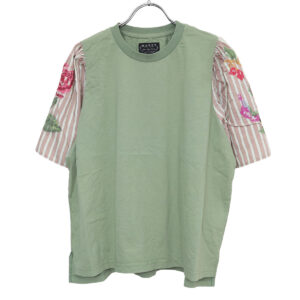 MARET トップス M236S75 袖鳥花刺繍T