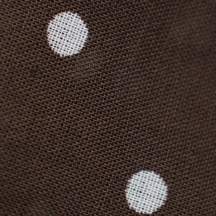 SOIL トップス NSL26056 SOIL 80s COTTON VOILE DOT PRINT HEM FRILL GATHERED SMOCK
