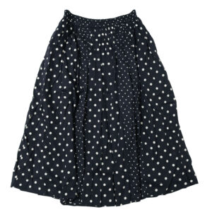 SOIL ボトムス NSL26057 80s COTTON VOILE DOT PRINT PATCHWORK GATHERED SKIRT