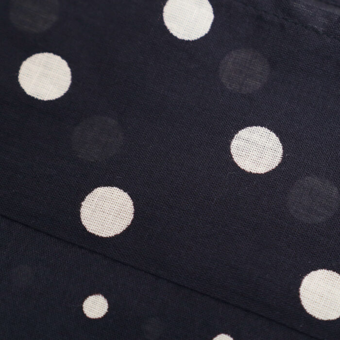 SOIL グッズ NSL26058 80s COTTON VOILE DOT PRINT PATCHWORK TRIANGLE STOLE