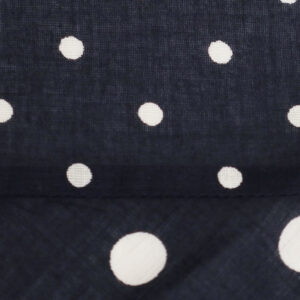 SOIL グッズ NSL26058 80s COTTON VOILE DOT PRINT PATCHWORK TRIANGLE STOLE