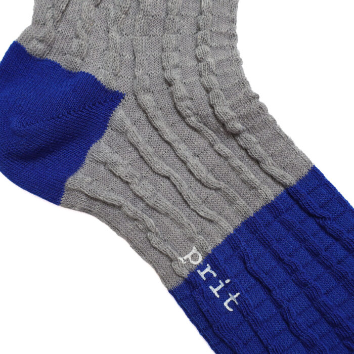 prit グッズ P02661 バイカラープポコソックス