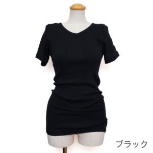 Hight Flutter トップス RMYN103 Vネック半袖