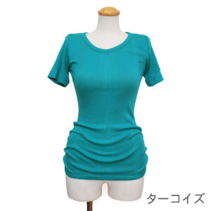 Hight Flutter トップス RMYN103 Vネック半袖