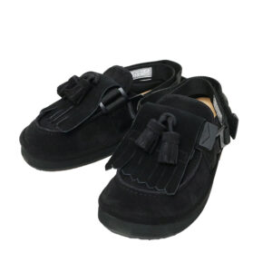 SHAKA グッズ SK-296 キルトタッセル付きミュールサンダル MOC MULE TASSEL SUEDE