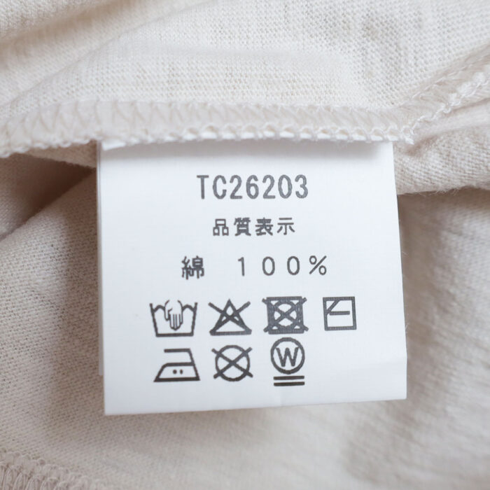 tumugu: トップス TC26203 ラフィ天竺 プリントT(IT'S A NEW DAY)
