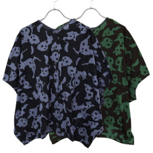 marble SUD トップス 02GM043107 dot panda 2WAYブラウス